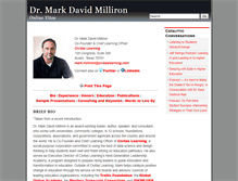 Tablet Screenshot of markmilliron.com